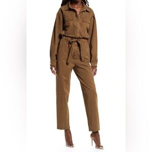 Good American Tan Jumpsuit